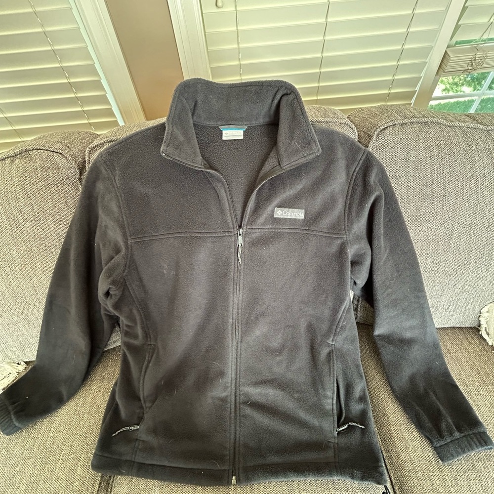Columbia Charcoal Fleece Outerwear